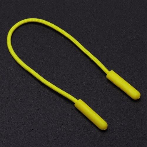 500Pcs/lot Bag Puller Backpack Zippers Zipper Puller Jacket Tent Zip Cord Backpack Accessories Slider Cloth Replacement