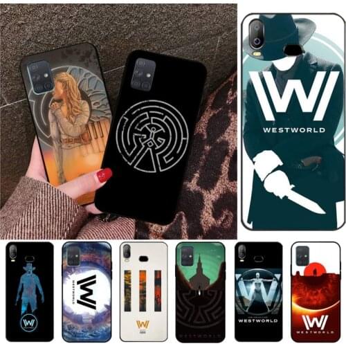 CUTEWANAN Westworld TV Show Phone Case Capa For Samsung Galaxy A01 A11 A31 A81 A10 A20 A30 A40 A50 A70 A80 A71 A91 A51