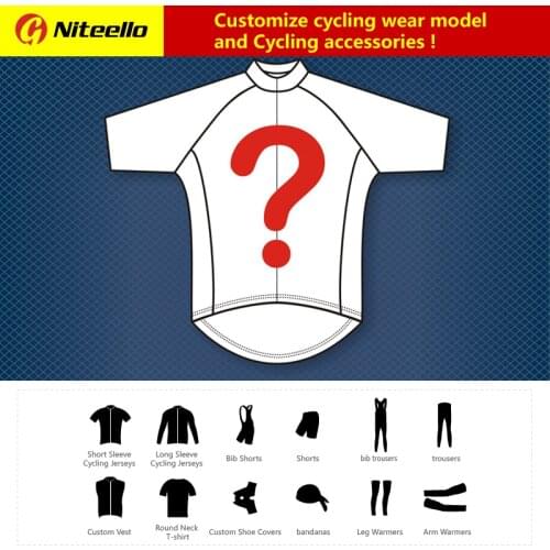 NITEELLO factory Customize Cycling Jerseys Summer Tops team Racing shirts Ropa Ciclismo Short Sleeve personal LOGO / name design