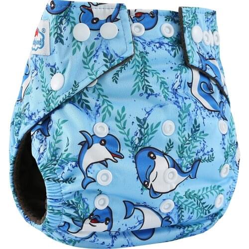 Good Price Bamboo Charcoal Diaper antibiosis Bamboo Nappy Washable Pocket Diaper 56pcs and 99ps bamboo charcoal inserts