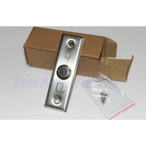Door open button Stainless Steel Metal Push button Exit item, Release Button For Access Control system, Door Locker openning