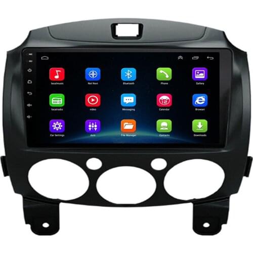 9" 4G LTE Android 10 For MAZDA 2/Jinxiang/DE/Third generation 2007-2013 2014-2020 Multimedia Car DVD Player Navigation GPS Radio