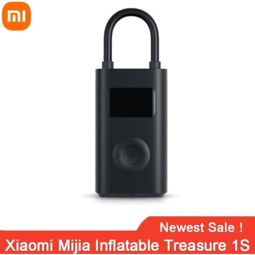 Xiaomi Mijia Inflatable Treasure 1S Electric Air Compressor Pump Fast Pressure Bicycle Motorcycle Bike Car Inflator Pump