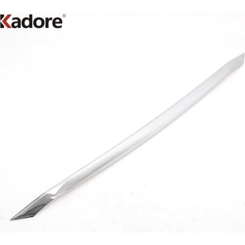 For Mazda CX-5 CX5 2015 2016 ABS Chrome Front Hood Engine Cover Trim Head Bonnet Grill Lip Molding Strip Car Styling Accessories