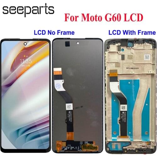 Original New Tested 6.8" For Motorola Moto G60 Lcd Screen Display Touch Digitizer Assembly For Moto G60 LCD PANB0001IN PANB0013