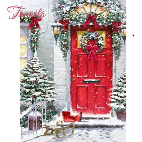 Full square&round diamonds 5D DIY diamond embroidery Christmas diamond painting cross stitch rhinestone mosaic decoration gift