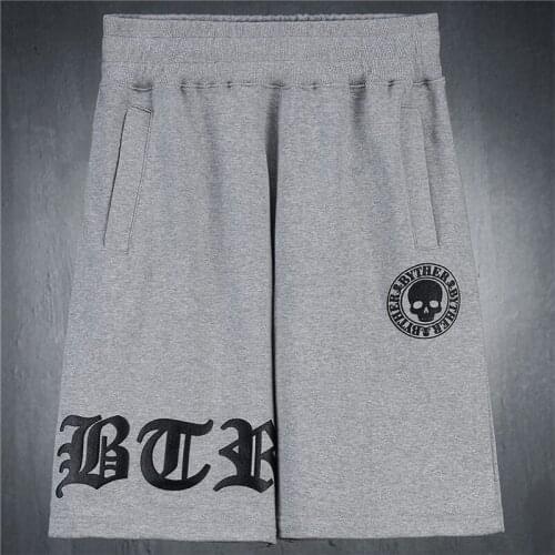 2021 Summer New Mens Casual Shorts Men Hot Cargo Simple Letter Solid Board Male Fitness bodybuilding Brand Shorts clothing