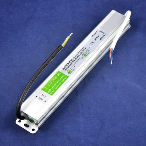 Waterproof IP67 DC24V Output 50W LED Power Supply, LED Power Adapter Lighting Driver Transformer