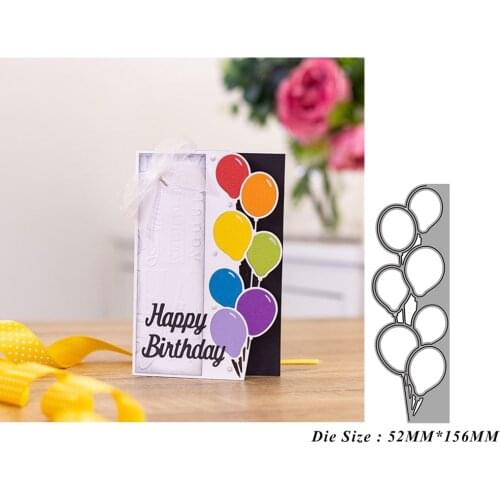 Balloon lace 2021 New Metal Cutting Dies for DIY Scrapbooking Paper Card Making Decor Embossing No Stamp Stencil Hand-on