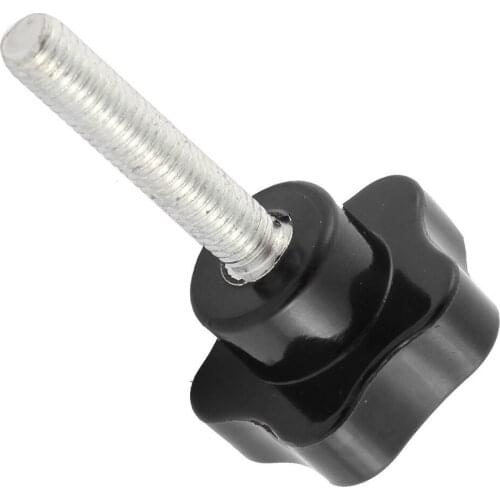HHTL-M8 x 40mm Screws Star head Wing screw Clamp knob handle black