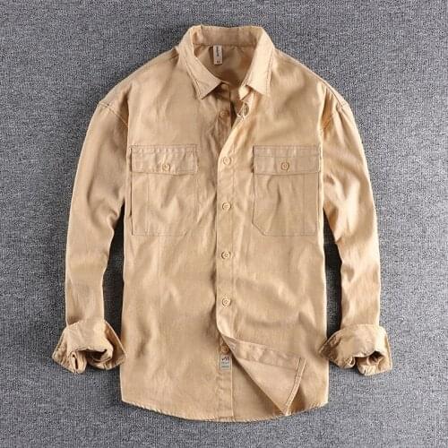 YURUNXIANG Men's Long Shirts