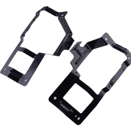1Pair Front Fog Light Lamp Holder Bracket MR482497 MR482498 Fit for Mitsubishi Montero Pajero Sport 2000 2001 2002 2003 2004