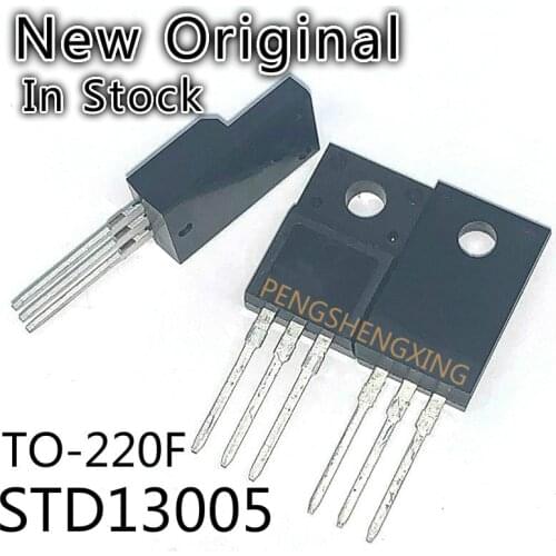 10PCS/LOT STD13005 TO220F 13005 TO-220F STD13005FB STD13005F TO-220F New original spot hot sale