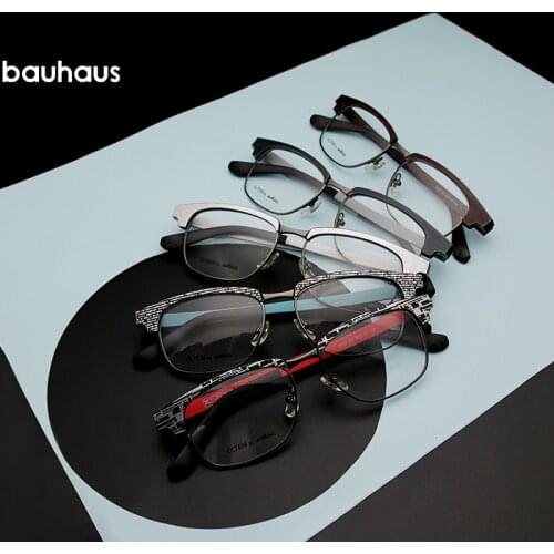 2135 Stylish printed spectacle frames Myopia Glasses Myopia Eyewear Frame Square Students Short Sight Eyewear for Unisex