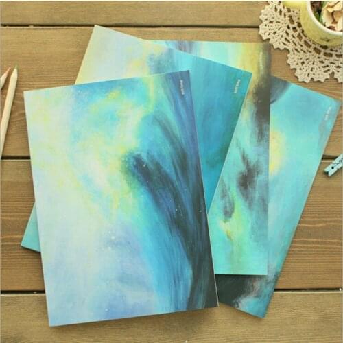 4pcs Korea Stationery Iron Time Soft Dark Time Soft Notebook - 22K Notebook/Inner Page Horizontal Line