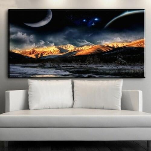 5D Large Diy Diamond Painting Full Square Universe Planet Landscape Embroidery Cross Stitch Kits Mosaic DecorationZP-3906