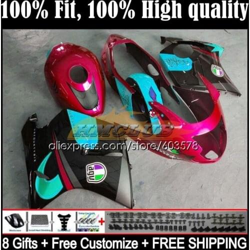 Blackbird For HONDA CBR1100XX 02 03 04 05 06 07 29CL.128 CBR1100 CBR 1100 XX 1996 1997 1998 1999 2000 2001 Fairings Red Shark