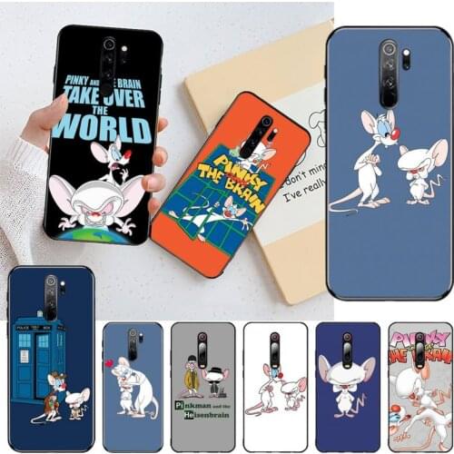 Cartoon Movie Pinky And The Brain Phone Case for Redmi Note 9 8 8T 8A 7 6 6A Go Pro Max Redmi 9 K20 K30 Pro