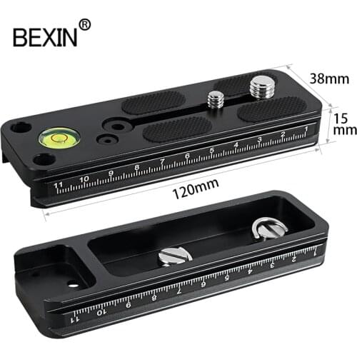 Camera Long Focus Plate Quick Release Plate Telephoto Lens Camera Mount Adapter Plate For Tripod Ball Head Mounting