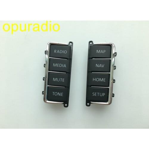 For Volkwagen CD PLAYER Panel Plastic Button for VW RNS510 Skoda Columbus RNS510 sat nav navigation audio systems 2pcs/lot