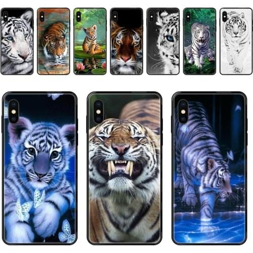 Going Cheap For Galaxy A10S A20 A20S A20E A21S A30 A30S A40 A50 A70 A71 A70E A5 A6 A7 A8 A10 White Tiger Burning Bright Art Diy