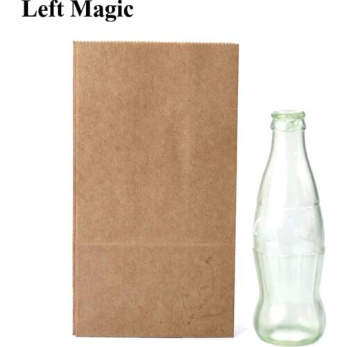 Vanishing Cole Bottle Empty Magic Tricks Coke Stage Close Up Illusions Accessories Mentalism Fun Magic Props Classic Toy Gimmick
