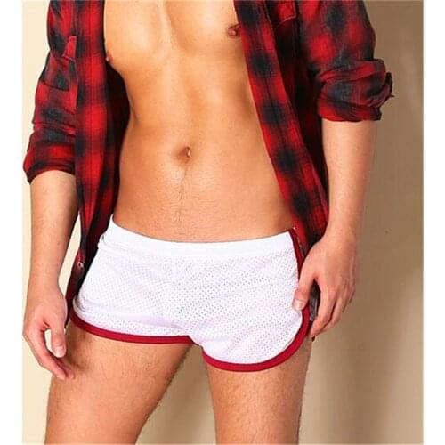 Hot sell best price new men boxers shorts Arrow underpants man gyms breathable loose boxers short casual trousers summer