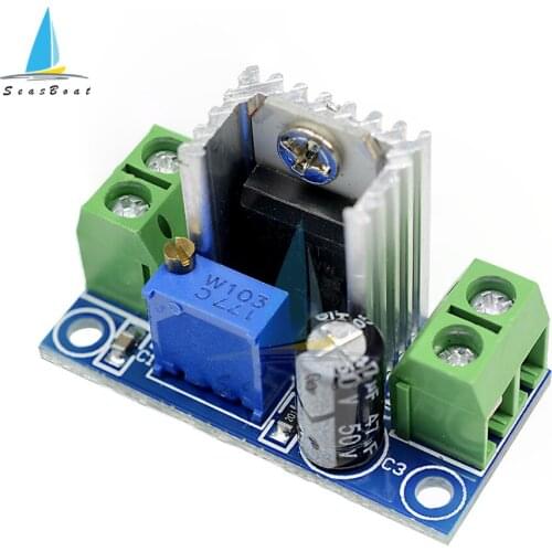 LM317 DC-DC Adjustable Converter Buck Step Down Circuit Board Module Linear Regulator Adjustable Voltage Regulator Power Supply