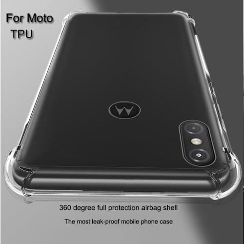 Soft Silicone Plain Case For Moto P50 One Vision Macro Power2 Pro E6 Plus G8 Play Plus G8 P40 Power Protective Shockproof Case