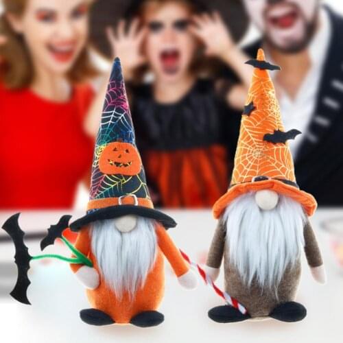 Novelty Pumpkin Forest Man Stuffed Toy Gnome Doll Compact Long Lifespan