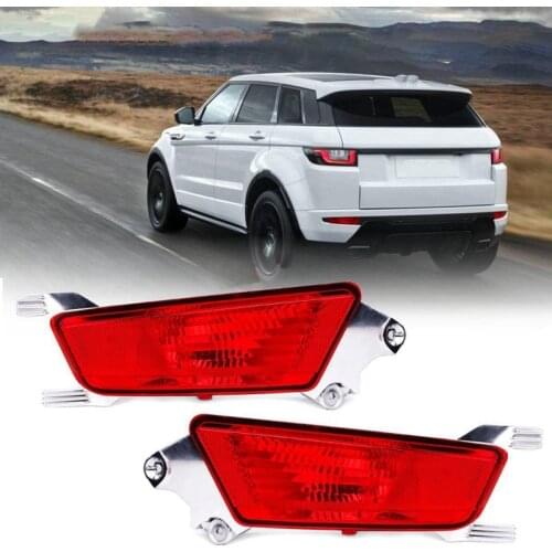 NEW-Car Rear Bumper Light Rear Fog Lights Brake Lamp with Bulb Stop Taillight for Range Rover Evoque 2011-2018