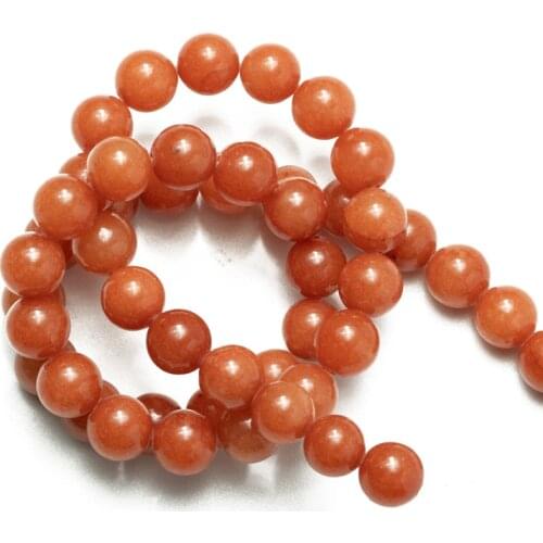 Wholesale Natural Stone Red Aventurine Beads Loose Round Beads 4 6 8 10 12mm Needlework DIY Necklace Bracelet Earrings