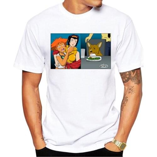 TEEHUB Hot Sales Men T-Shirt Fashion Girl Yelling at a Data Dog Printed Tshirts Short Sleeve O-Neck Cool Tops Comics Tees