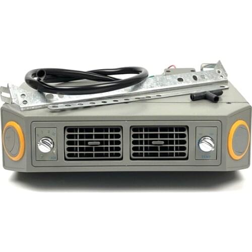 Universal 12V/24V A/C Underdash Air Conditioning Evaporator Assembly for Car Chevy Truck Caravan Trailer Auto Air Conditioner