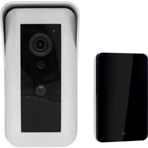 180Degree Wide Angle Build-in Battery Wireless WIFI IP Doorbell Intercom System