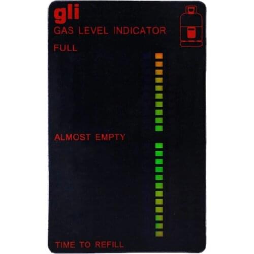 3Pcs Propane Gas Tank Level Indicator Magnetic Bottle Gas Level Measuring Device