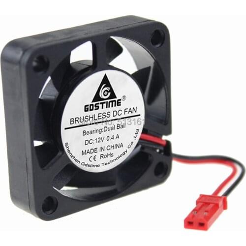 5 Pieces/lot Gdstime 4010 JST 2Pin Computer Ball Bearing Cooler 40x40x10mm 40mm DC Fan 12V