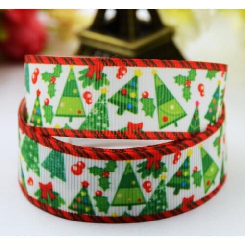 7/8'' 22mm,1" 25mm,1-1/2" 38mm,3" 75mm Christmas Cartoon Character printed Grosgrain Ribbon party decoration X-00520 10 Yards