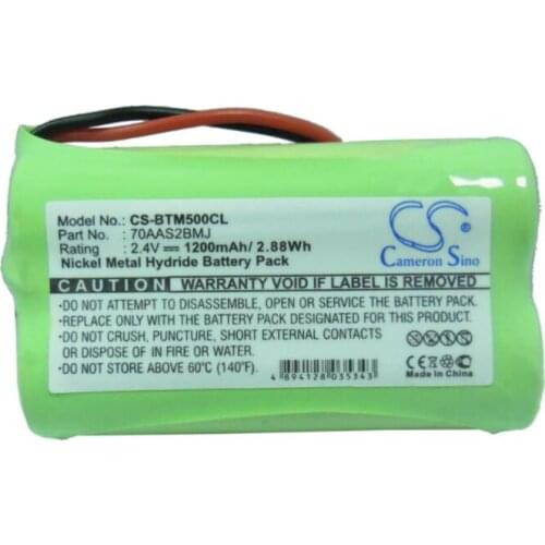 Cameron Sino 1200mAh battery for BINATONE Big Button Combi MD500 Micro DECT kompatibel MD-500 for BT Synergy 600 700