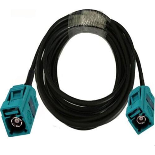 2m 3m 5m 10m Fakra Z Female to Fakra Z Female RF connector GPS Antenna RG58 50-3 Coaxial Coax Cable 50ohm