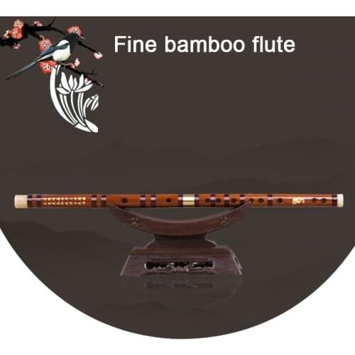 Free shipping Bamboo Flute Professional Woodwind Flutes Musical instruments C D E F G Key Chinese dizi Transversal Flauta
