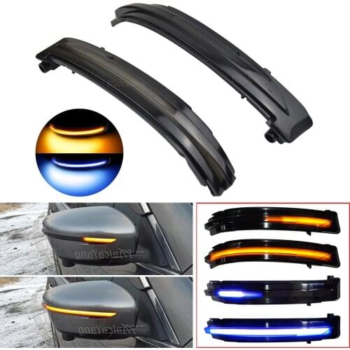 Dynamic LED Turn Signal Light Mirror Sequential Lamp For Nissan Rogue X-Trail T32 Qashqai J11 2014+ Murano Z52 Pathfinder R52