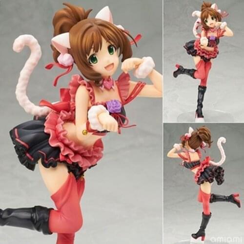 Painted PVC Action Figure Model Collectible Toys Brinquedos Japan Anime Sexy Girls Cat Girl 21CM Soldier Finished Product 1/6
