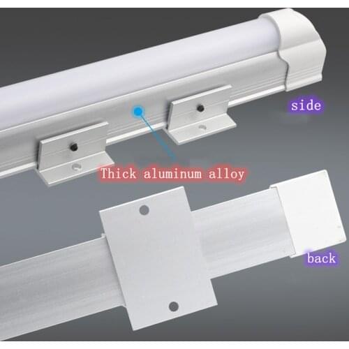 Hot T5 Tube Fixture1ft 2ft 3ft 4ft LED Tube Light Slim Bar Lamp Surface Mounted Linear Aluminum Fixture for Lathe/ Warehouse