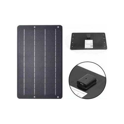6V 1.2A Monocrystalline solar panel 6.7W Solar charger for Mobile phone. Mini portable soalr panel charger With Regulator