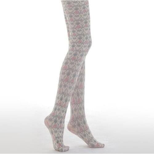 Retro-printed Pantyhose Autumn Women Wholesales And Dropshipping