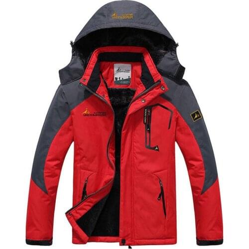 Winter Parka Men Windbreak Plus Velvet Thick Warm Windproof Fur Coats Male Military Hooded Anorak Jackets Mens Winter Jackets