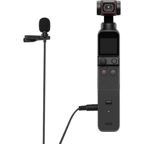 Clip on Lavalier Lapel Microphone Mic 3.5mm for DJI 2 Video Recording