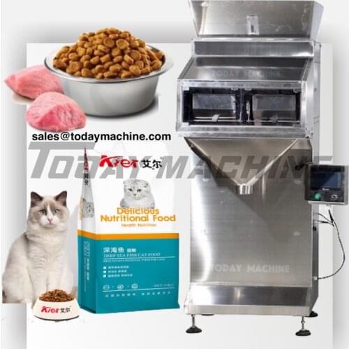 Fully automatic lentils split bean packing machine with linear weigher