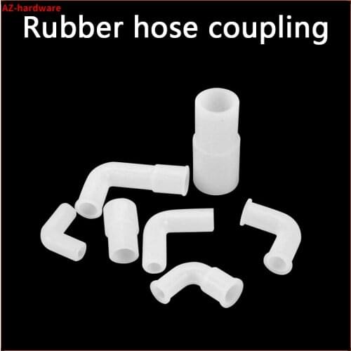 Rubber hose coupling Soft Rubber Straight Reducing Connector Pipe Connect Fittings non-standard Tube Connector 1 Pcs